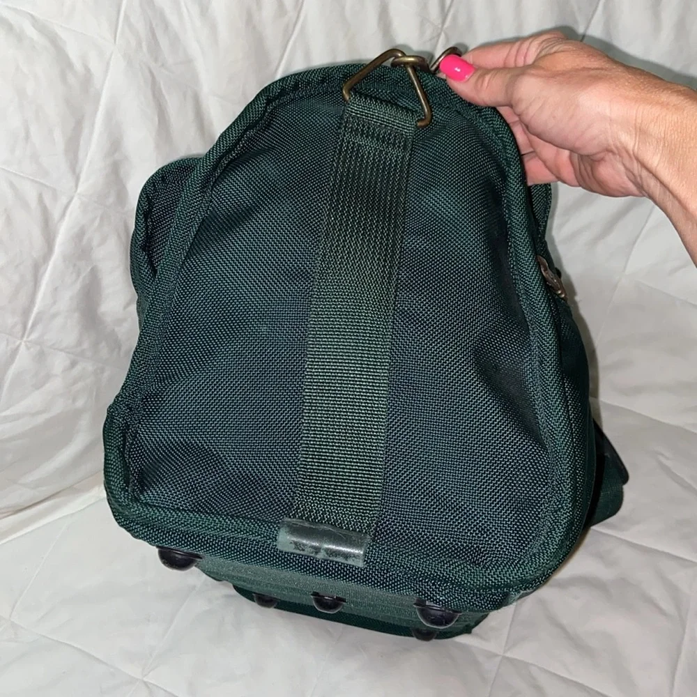 Tumi ballistic dark green weekender Duffel Bag